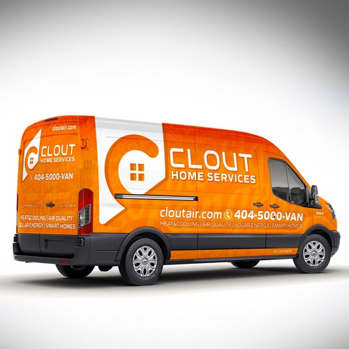 Design an ICONIC Van Wrap for Home Services Start-up Design by J.Chaushev