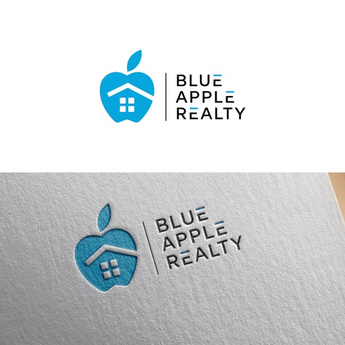 Modernize the Blue Apple logo (and “raise the bar”) Design by Toppstar