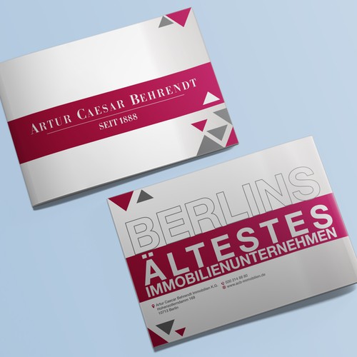 Brochure contest entry by FuturisticBug