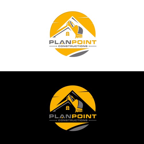 PlanPoint Construction Logo Needs A Remodel Design by Jazie