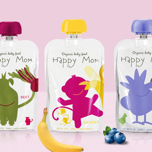 design a package for a baby food brand Product packaging contest