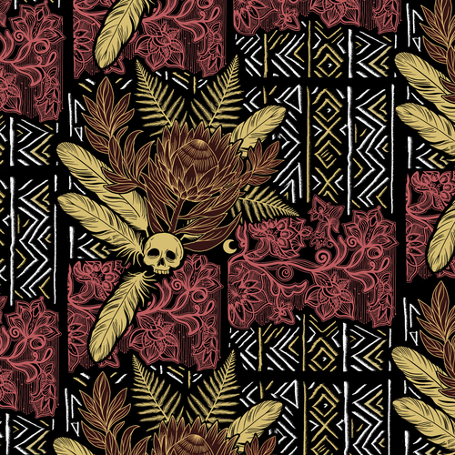 "Repeating pattern" winning Logo design