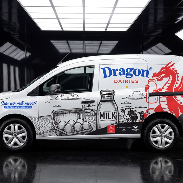 Design by Christy Z. titled "Dragon Dairies Wrap"