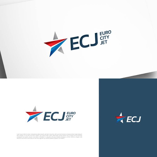 Logo for a new small eurpean airline Design by Born Design Studio