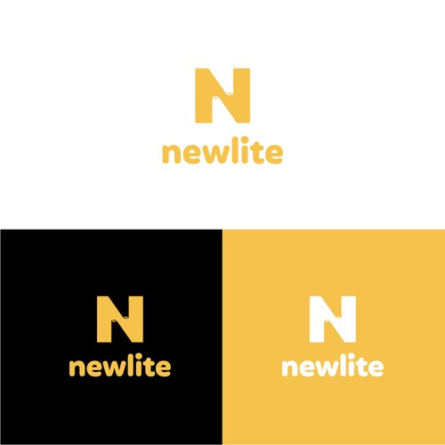 NewLite // Modern refreshing logo Design by Guane