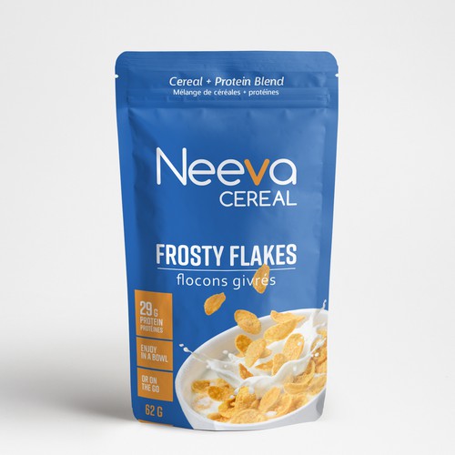 SIMPLE Yet FUN Pouch Design for On-The-Go CEREAL Design von SRAA