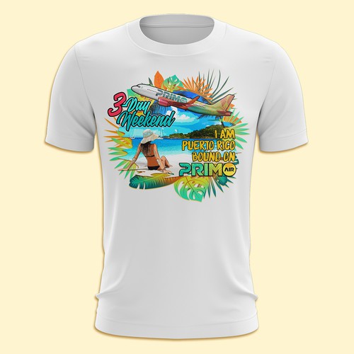 Airline swag t shirt Design by Athew_Yana