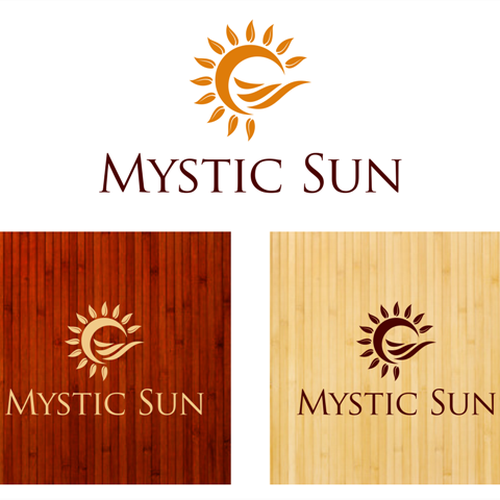 Stunning Unique sun Logo for luxury organic skin care - Should look ...