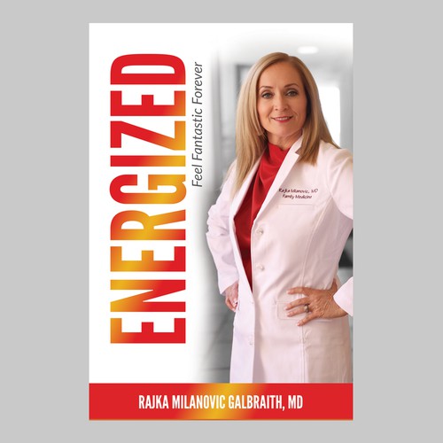 Design a New York Times Bestseller E-book and book cover for my book: Energized Design by Retina99