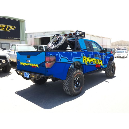 Design an awesome Car Wrap for a Ford Raptor | Car, truck or van wrap ...