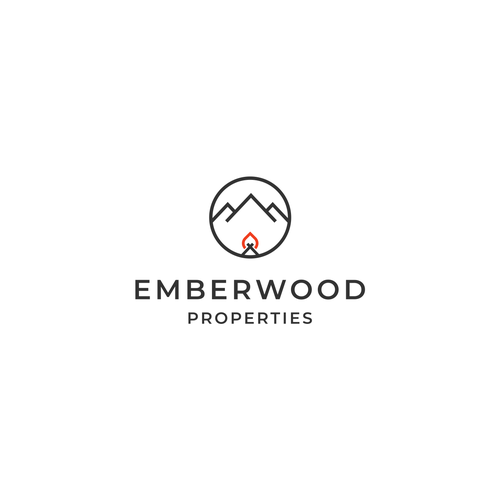 We need a simplistic camp fire/outdoors type logo for a real estate buying company Design by goes@rto