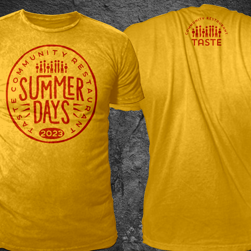 Summer Camp T-Shirt Design by RenzWa