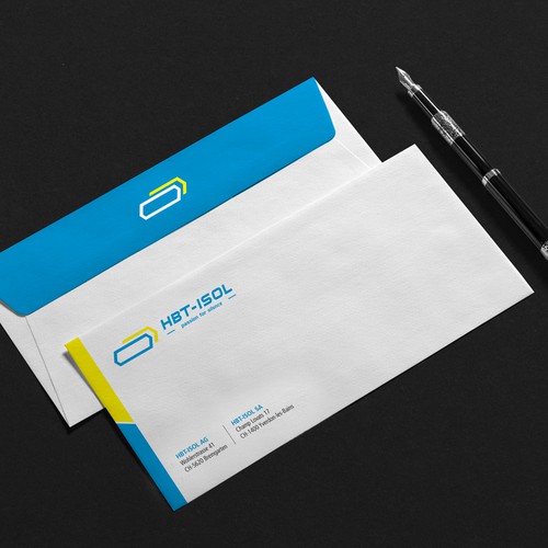 Implement the new logo on all our business papers-ontwerp door (VEER)