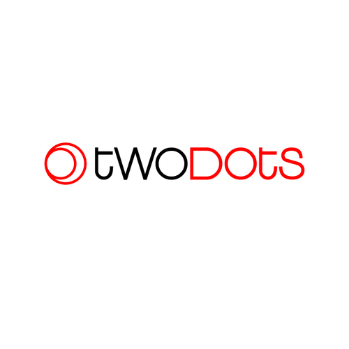 Two Dots Software Fraud Prevention Logo Design - Modern and Simple! Design by J.Tot