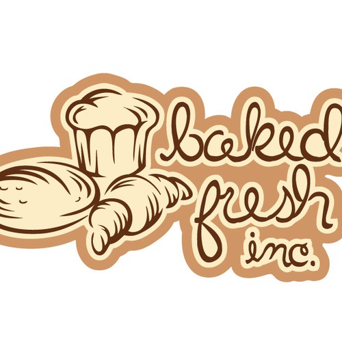 logo for Baked Fresh, Inc. デザイン by ChantelleG