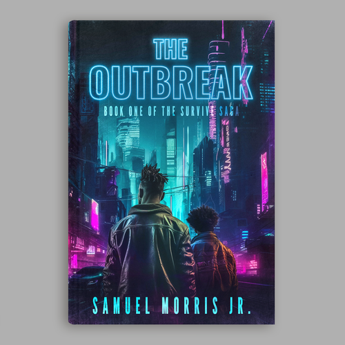 Sci-fi book cover with horror elements needed. Design by ZeppelinDG