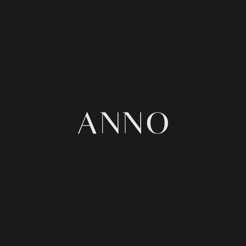 Craft a Unique Wordmark and Monogram for ANNO's Luxury Evening Wear-ontwerp door Eulen™