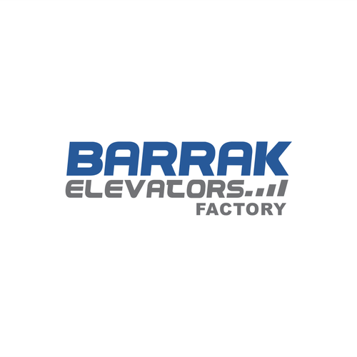 BARRAK ELEVATORS FACTORY  needs a new logo Design by keyzar