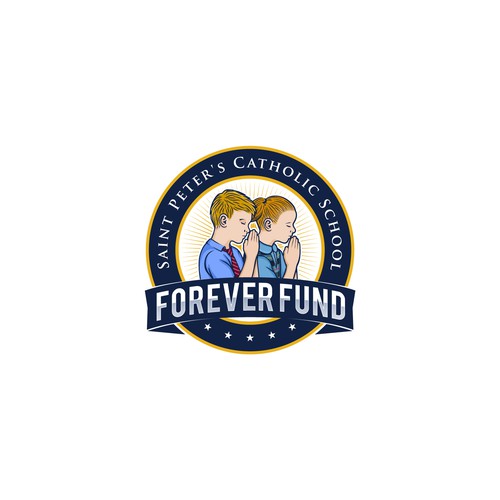 Help kids go to school with "forever" scholarship logo Design by KLBRS