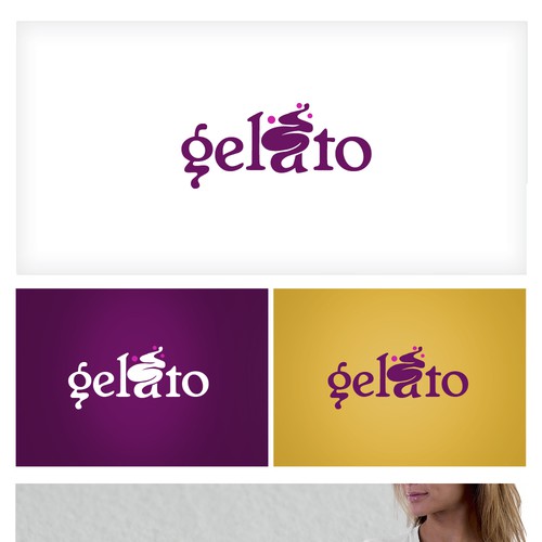 New logo wanted for gelato is the brand name  Design réalisé par Arkantal