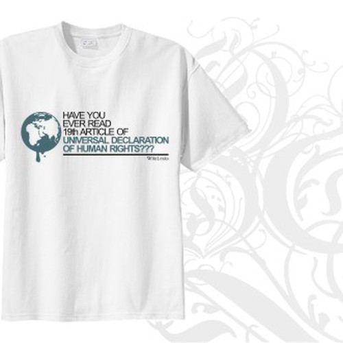 New t-shirt design(s) wanted for WikiLeaks Diseño de sungoesdown