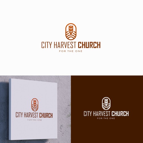 Clean and Modern church logo for church relaunch and rebrand. Design by Gurditsingh415