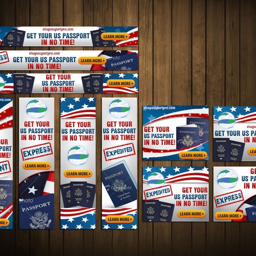 Create the next banner ad for Visa Passport Pro Design by ConceptAlley
