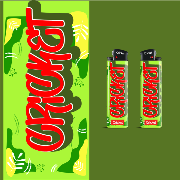 Design concept for Cricket lighters
