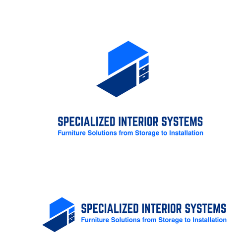 We need a powerful yet elegant and simple logo for our business interior solutions company. Design by lanmorys