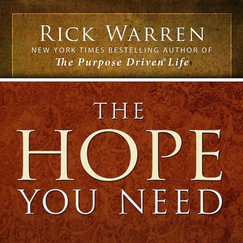 Design Rick Warren's New Book Cover Design by Brotherton