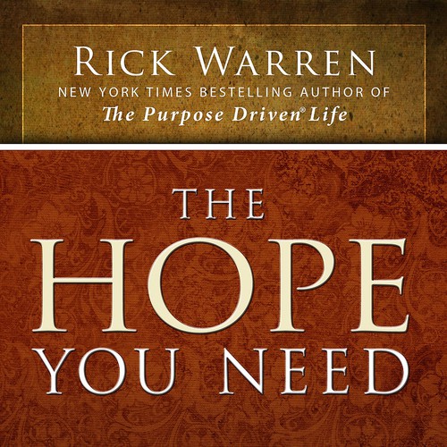 Design Rick Warren's New Book Cover Diseño de Brotherton