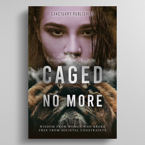 Bold and untamed book cover design wanted! Design by Danitza