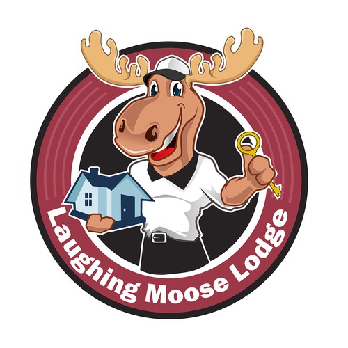 Laughing Moose Lodge - Create a Logo for Lasting Memories at a Vacation Rental Design by Rozie'sDesign™