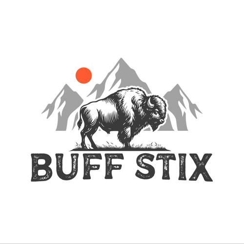 Buff Stix...Lean, Delicious, Buffalo Strong. Design by Dexterous™