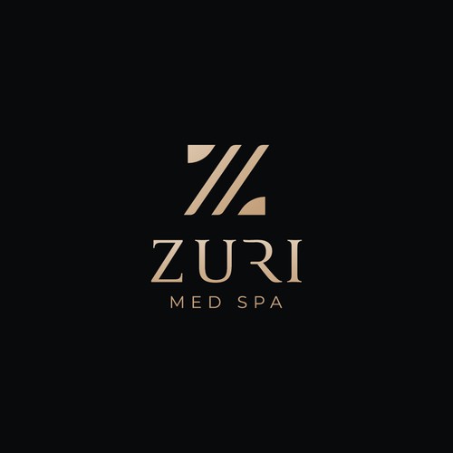 Zuri Med Spa Logo Diseño de Mhala