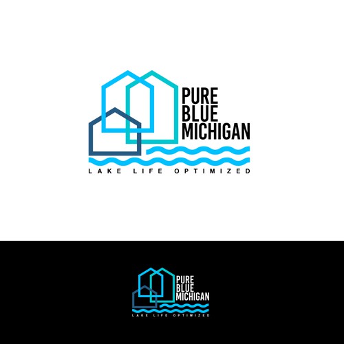 Pure Blue Michigan Design by DerKater