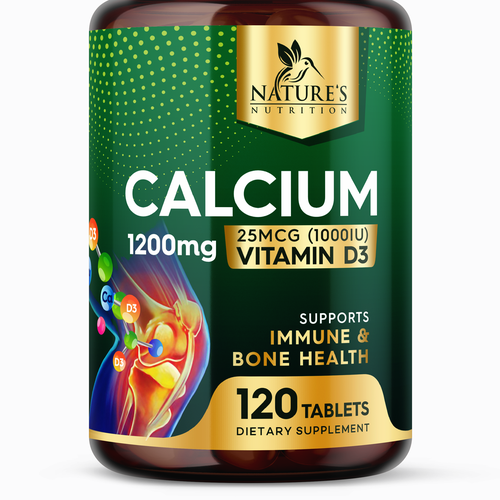 Calcium Plus Vitamin D3 Design Needed for Nature's Nutrition Design by Encephalon™