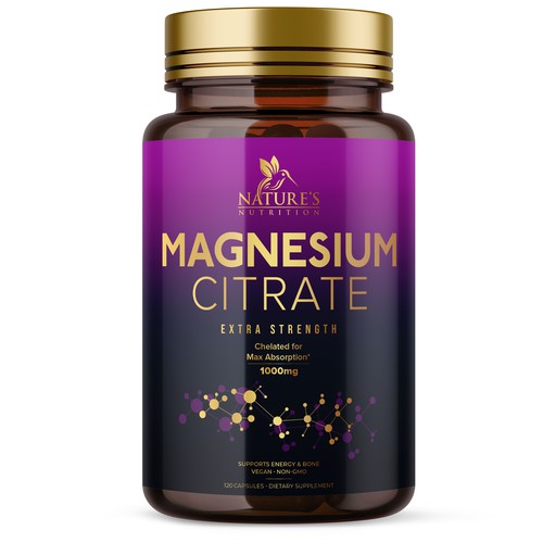 Premium Magnesium Citrate Design needed for Nature's Nutrition Design by UnderTheSea™