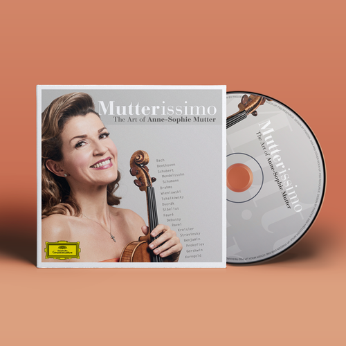 Illustrate the cover for Anne Sophie Mutter’s new album Diseño de emma11