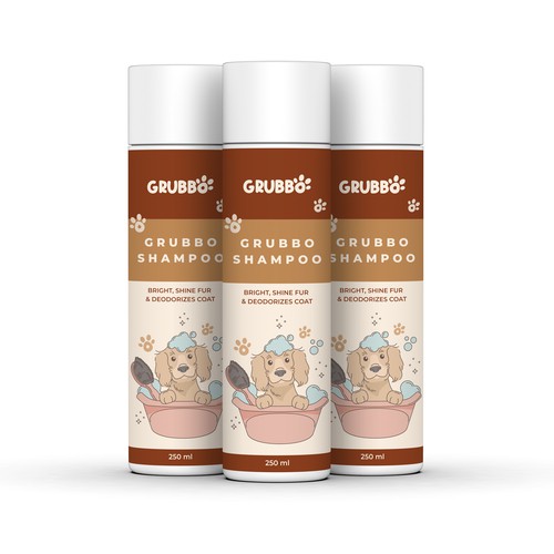 Design label for dog shampoo Design by Imee008