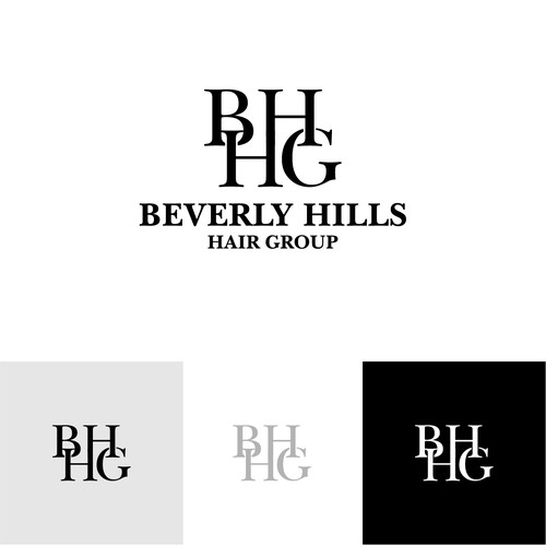 CHANEL/ CELINE STYLE LOGO FOR HAIR AND WELLNESS GROUP Design by BRANDITU