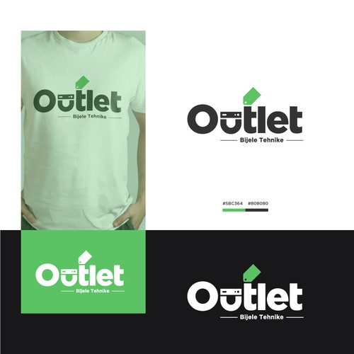 New logo for home appliances OUTLET store Ontwerp door MEGA MALIK