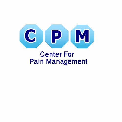 Center for Pain Management logo design Diseño de monday