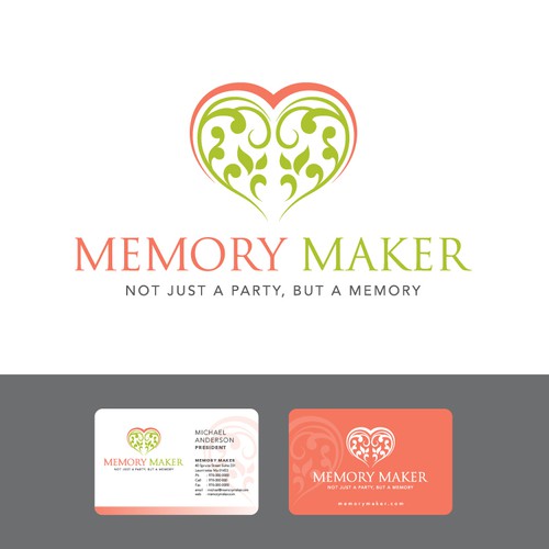 Memory Logo Template Editable Design to Download