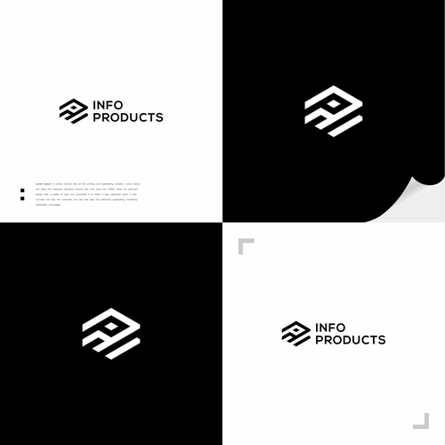 InfoProducts.com - Logo & Branding Design by bell_gið