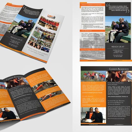 Create the next brochure design for Lake Wales High School Career Academies Design by Nandita Pal