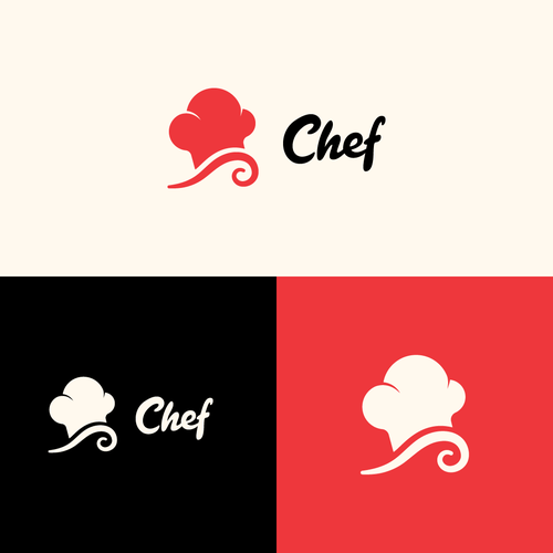 "CHEF": Food & Cooking Social Media Logo Design by Rainbow@sky