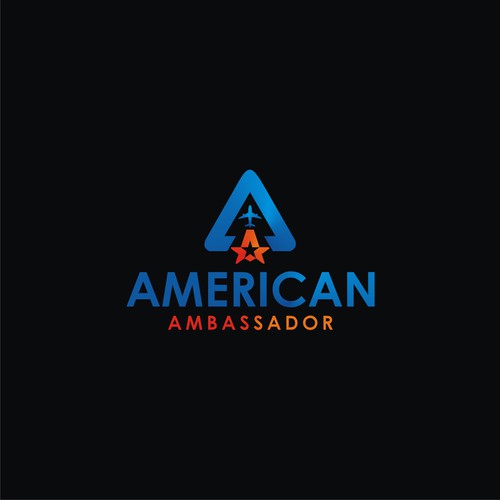 A travel based logo for videos about visiting the US Design by Mike-Z