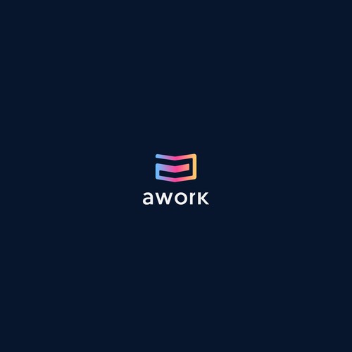 New logo for AI-based productivity software "awork" Diseño de Lumbeard