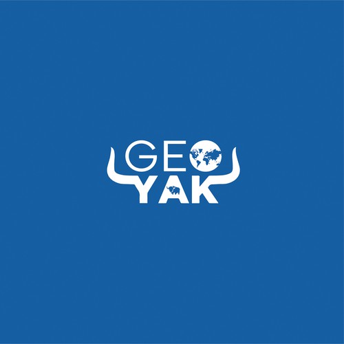 Yak-based logo for tech startup providing geospatial products and services Réalisé par multigraphicz™